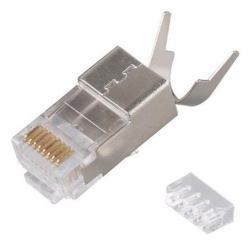 Equip Cat 8.1 RJ45 Shielded Plug, 50pcs/Set 