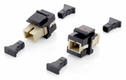 Equip Fiber Optic Keystone Adapter, SC Simplex 