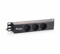 Equip 3-Outlet French Power Distribution Unit, 10" 
