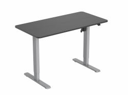 Equip ERGO Electric Sit-Stand Desk Frame with Desktop, Grey 