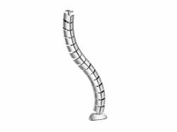 Equip Double-Channel Cable Management Spine, Silver 