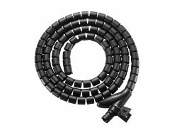 Equip Coiled Cable Tube Sleeve, 2.5m 