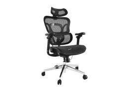 Equip Ergonomic Premium Office Chair with Headrest and Armrests, Black 