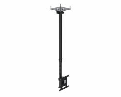 Ergonomic Solutions SpacePole Digital Signage Telescopic ceiling mount for screens up to 43" [VESA 100 and VESA 200] 