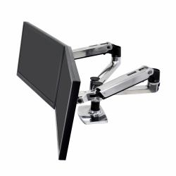 Ergotron LX Series 45-245-026 monitor mount / stand 68.6 cm [27"] Desk Silver 