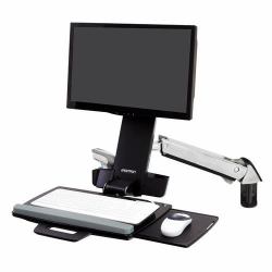 Ergotron Styleview Sit-Stand Combo Arm 61 cm [24"] Wall Aluminium 