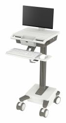 Ergotron M011-0101-100000-1-0 All-in-One PC/workstation mount/stand 19.5 kg White, Grey 61 cm [24"] 