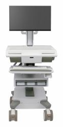 Ergotron M011-0101-130001-1-0 All-in-One PC/workstation mount/stand 19.5 kg White, Grey 61 cm [24"] 