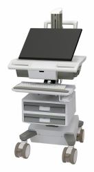 Ergotron M031-0101-111001-1-0 All-in-One PC/workstation mount/stand 19.5 kg White, Grey 61 cm [24"] 