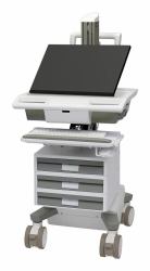 Ergotron M031-0101-111101-1-0 All-in-One PC/workstation mount/stand 19.5 kg White, Grey 61 cm [24"] 