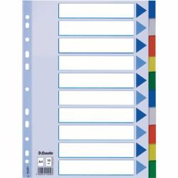 Esselte Divider PP A4 10 Tabs 