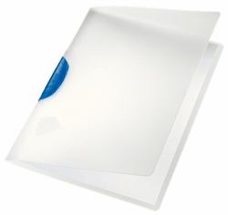 Esselte ColorClip report cover Polypropylene [PP] Blue, Translucent 