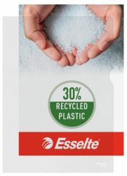 Esselte Quality Folder A4, 30% pre-consumer recycled plastic 