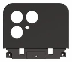 Fairphone F6COVU-1ZW-WW1 mobile phone spare part Back housing cover Black 