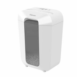 Fellowes LX Series Paper Shredder LX70 11 Sheet Cross Cut Shredder with 18 Litre Bin High Security P4 White 