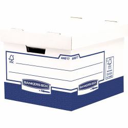 Fellowes 4461701 storage box Rectangular Paper Blue, White 