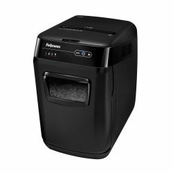 Fellowes Paper Shredder 150 Sheet Auto Feed Cross Cut Shredder AutoMax 150C Shredder with 32 Litre Bin High Security P4 