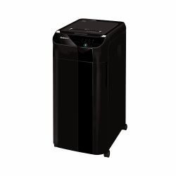 Fellowes Paper Shredder 350 Sheet Auto Feed Cross Cut Shredder AutoMax 350C Shredder with 68 Litre Bin High Security P4 