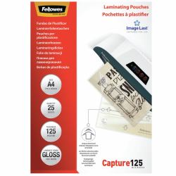 Fellowes ImageLast A4 125 Micron Laminating Pouch - 25 pack 