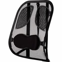 Fellowes Back Support for Office Chair - Professional Series Mesh Office Chair Back Support - Easy To Attach - H19.53 x W30.32 x D36.99cm 