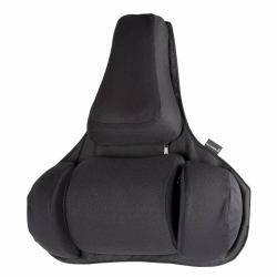 Fellowes Back Support for Office Chair - Professional Series Ultimate Back Support with Antibacterial Protection - H36.5 x W37.5 x D5.5cm 
