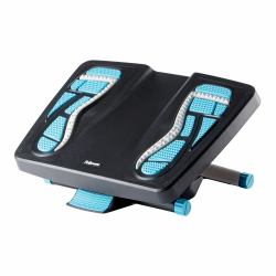 Fellowes Foot Rest Under Desk - Energizer Foot Support Ergonomic Foot Rest with 3 Height Adjustable Positions & Massage Textured Surface - Foot Rest Stool for Office & Home - Charcoal 