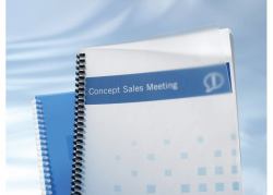 GBC Binding Cover Poly Clear View A4 350 MicronTranslusent 