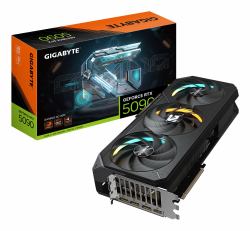 GIGABYTE GeForce RTX 5090 GAMING OC 32G Graphics Card - 32GB GDDR7, 512bit, PCI-E 5.0, 2550MHz Core Clock, 3 x DP 2.1a, 1 x HDMI 2.1b, NVIDIA DLSS 4, GV-N5090GAMING OC-32GD 