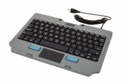 Gamber-Johnson 7160-1449-00 mobile device keyboard QWERTY US English USB Black, Grey 