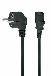 Gembird PC-186-VDE-10M power cable Black CEE7/4 C14 coupler 