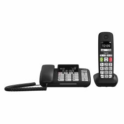 Gigaset DL780 Plus Analog/DECT telephone Caller ID Black 