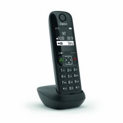 Gigaset AS690HX Analog/DECT telephone Caller ID Black 