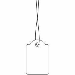 HERMA Strung marking tags 15x24 mm with white string 1000 pcs. 