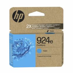 HP 924e EvoMore Cyan Original Ink Cartridge 