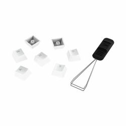 HP HyperX Full key Set Keycaps - PBT [White] 