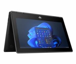 HP Pro x360 Fortis G10 Intel® Core™ i3 i3-1210U Hybrid [2-in-1] 29.5 cm [11.6"] Touchscreen HD 8 GB LPDDR4x-SDRAM 256 GB SSD Wi-Fi 6E [802.11ax] Windows 11 Pro Black  - foreign version