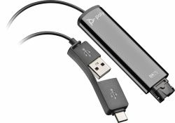 HP Poly DA75 - Sound card - USB-C / USB-A - for Victus by HP Laptop 16, Laptop 14, 15, 17, Pavilion Plus Laptop 14, 16