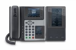 HP POLY EDGE E450 IP PHONE AND - POE-ENABLED NUVIAS - UK version