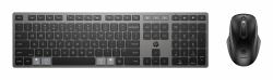 HP 720 Multi-Device Rechargeable Wireless Keyboard and Mouse Combo 