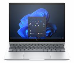 HP EliteBook 8 Flip G1i AI PC Intel Core Ultra 5 225U Hybrid [2-in-1] 33.8 cm [13.3"] Touchscreen WUXGA 16 GB LPDDR5x-SDRAM 512 GB SSD Wi-Fi 6E [802.11ax] Windows 11 Pro Silver  - UK version
