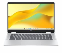 HP Chromebook x360 14b-cd0002na Intel® N N100 35.6 cm [14"] Touchscreen HD 4 GB LPDDR5-SDRAM 128 GB eUFS Wi-Fi 6 [802.11ax] ChromeOS Silver  - UK version