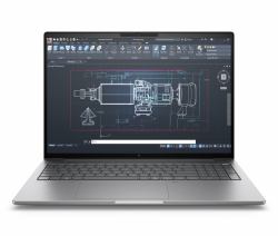 HP ZBook 8 G1i Intel Core Ultra 7 255H Mobile workstation 40.6 cm [16"] Touchscreen WUXGA 32 GB DDR5-SDRAM 1 TB SSD NVIDIA RTX 500 Ada Wi-Fi 7 [802.11be] Windows 11 Pro AI Workstation, AI PC Silver  - German version