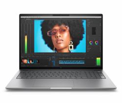 HP ZBook 8 G1i Intel Core Ultra 7 255H Mobile workstation 40.6 cm [16"] WUXGA 16 GB DDR5-SDRAM 512 GB SSD NVIDIA RTX 500 Ada Wi-Fi 7 [802.11be] Windows 11 Pro AI Workstation, AI PC Silver  - German version
