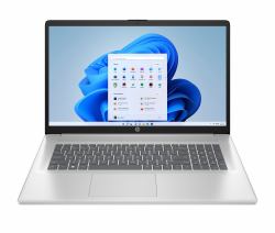 HP Laptop 17-cn3007na Intel® N i3-N305 43.9 cm [17.3"] Full HD 8 GB DDR4-SDRAM 512 GB SSD Wi-Fi 6 [802.11ax] Windows 11 Home Silver  - UK version