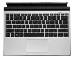 HP L67436-031 mobile device keyboard QWERTY UK English Pogo Pin Silver 