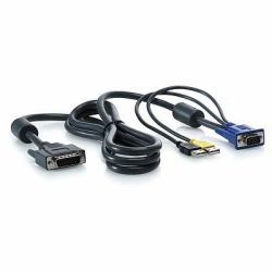 HPE 1x4 KVM Console 6ft USB Cable KVM cable Black 1.82 m 