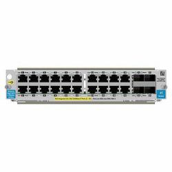 HPE 20-port 10/100/1000 PoE + 4-port mini-GBIC network switch module Gigabit Ethernet 
