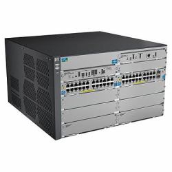 HPE 8206-44G-PoE+-2XG v2 zl Managed L3 Gigabit Ethernet [10/100/1000] Power over Ethernet [PoE] 6U Black, Grey 