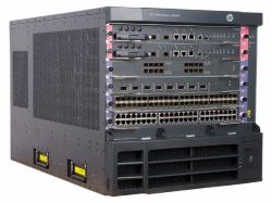 HPE 12504 AC network equipment chassis Black 