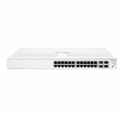 HPE Aruba Networking Aruba Instant On 1930 24G Class4 PoE 4SFP/SFP+ 195W Managed L2+ Gigabit Ethernet [10/100/1000] Power over Ethernet [PoE] 1U White 